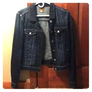 Jean jacket, like new barely worn